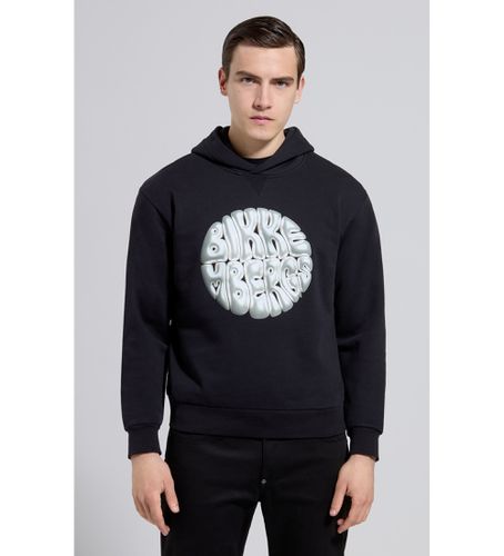 BMF0509 Sweatshirt avec illustration noire (S), Casuel, Coton - Bikkembergs - Modalova