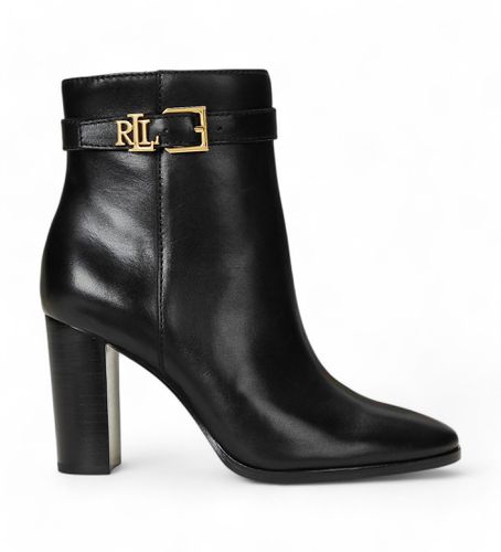 Bailey - Bottines en cuir (39), 8 à 10 cm, Fermeture éclair, Casuel - Polo Ralph Lauren - Modalova