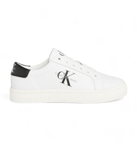 YW0YW01269 Baskets en cuir avec logo (41), Plat, Lacets, Casuel - Calvin Klein Jeans - Modalova