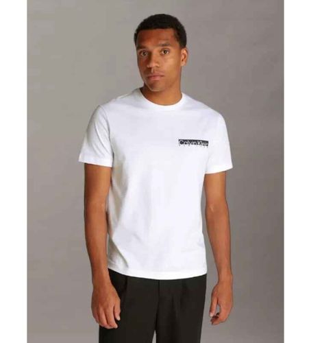 K10K113800 T-shirt Box Logo (S), Casuel, Manche courte, Durable, Coton Recyclé - Calvin Klein - Modalova