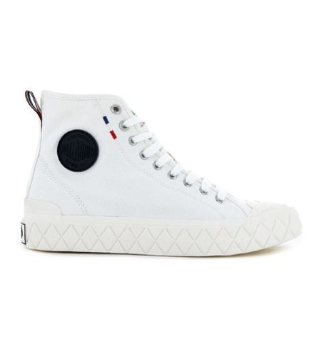 Unisex. 77015 Trainers Palla Ace Cvs Mid (36), Blanc, Plat, Lacets, Casuel - Palladium - Modalova