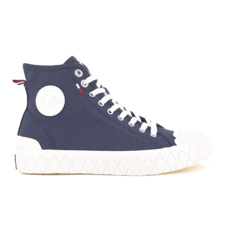 Unisex. 77015 Trainers Palla Ace Cvs Mid (36), Bleu, Plat, Lacets, Casuel - Palladium - Modalova