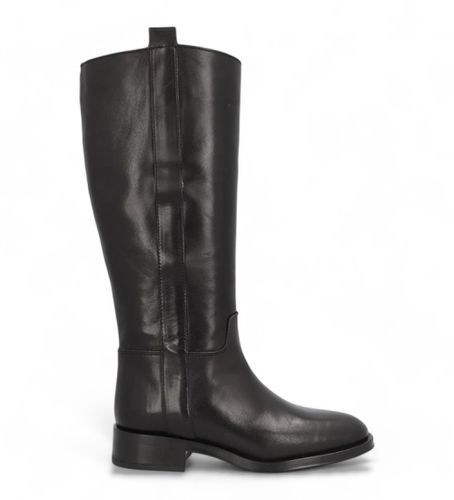 Bottes Couture en cuir (36), 1 à 3 cm, Fermeture éclair, Casuel - Alpe - Modalova