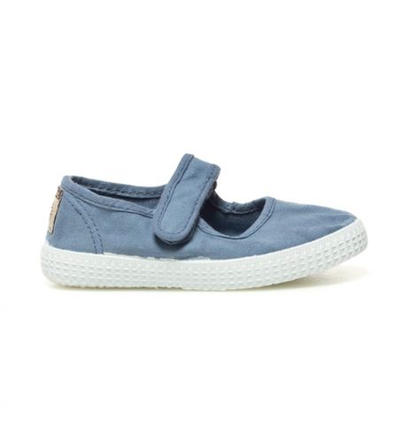 Garçon. 6611 Gusanito Sneakers (18), Bleu, Tissu, Plat, Velcro, Casuel, mode enfantine - Victoria - Modalova