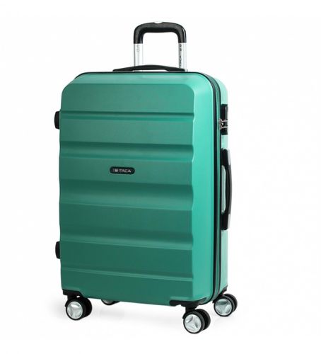 Unisex. T71660-04 Mallette de voyage à 4 roues T71660 aigue- -61x44x26cm (OSFA), Casuel, Vert, ABS/Polycarbonate, Turquoise - ITACA - Modalova