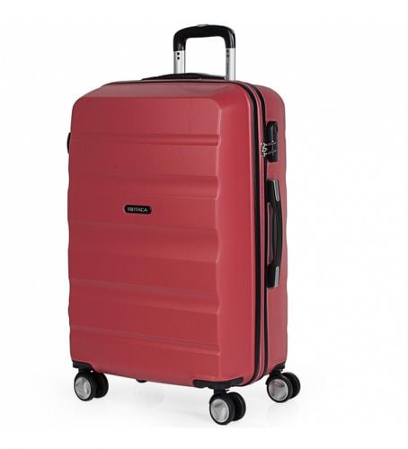 Unisex. T71660-02 Mallette de voyage rigide à 4 roues T71660 corail -61x44x26cm (OSFA), Rouge, Casuel, ABS/Polycarbonate - ITACA - Modalova