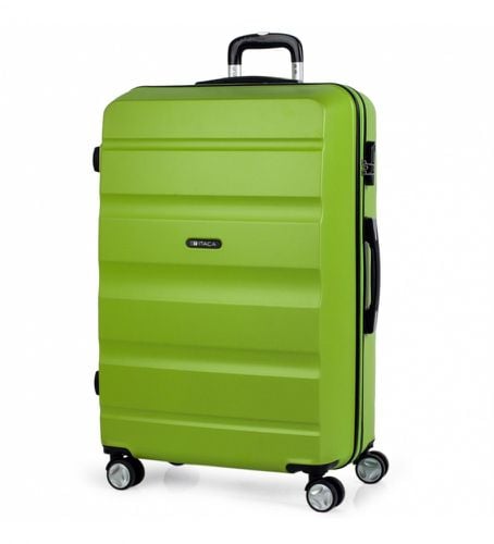 Unisex. T71670-05 Grande valise de voyage à 4 roulettes XL T71670 -77x48x29cm (OSFA), Casuel, Vert, ABS/Polycarbonate - ITACA - Modalova