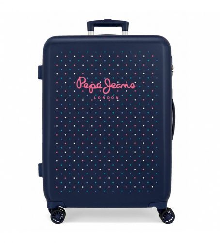 Valise rigide Molly -68x48x26cm (OSFA), Bleu, Casuel, ABS/Polycarbonate, Moyen - Pepe Jeans - Modalova