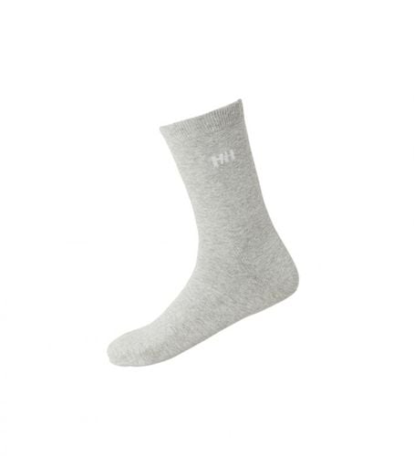 Unisex. 67482 Lot de 3 chaussettes grises en coton pour tous les jours (39/41), Casuel, Sport, Outdoor, De plein air - Helly Hansen - Modalova