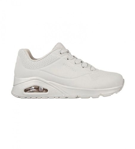 Trainers Uno Stand On Air greyish (40), Blanc, 3 à 5 cm, Lacets, Casuel, Gris, Imitation cuir - Skechers - Modalova