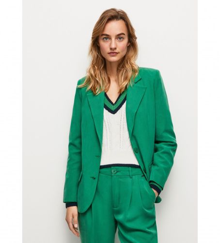 Til kvinder. PL402068 Blazer Aurore (XL), Casual, Party, Lange ærmer, Lyocell - Pepe Jeans - Modalova