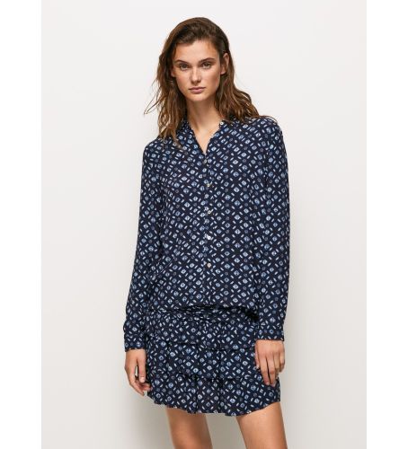 Til kvinder. PL304475 Erin bluse (XS), Casual, Viscose, Lange ærmer, Bæredygtig - Pepe Jeans - Modalova