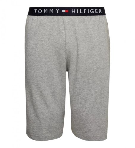 Til mænd. UM0UM03080 strikkede shorts med logo (S), Afslappet, Bomuld, Bæredygtig - Tommy Hilfiger - Modalova