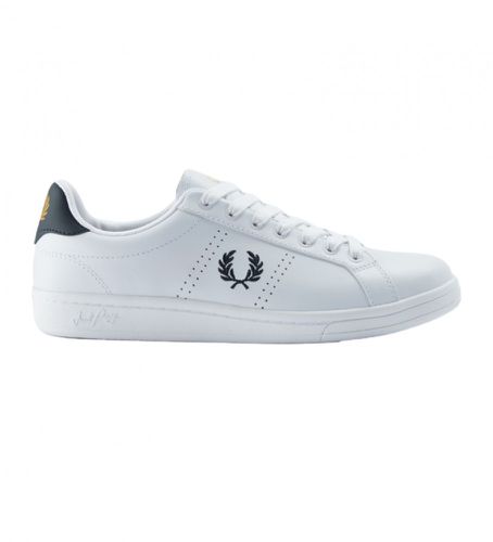 Til mænd. B6312-567 Træningssko i læder B721 (40), Fast, Blonder, Casual - Fred Perry - Modalova