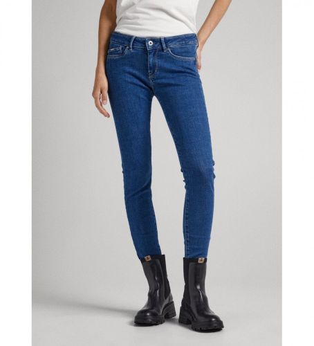 Til kvinder. PL204169HS5 Pixie Jeans (24/32), Casual, Bomuld, Denim, Bæredygtig - Pepe Jeans - Modalova