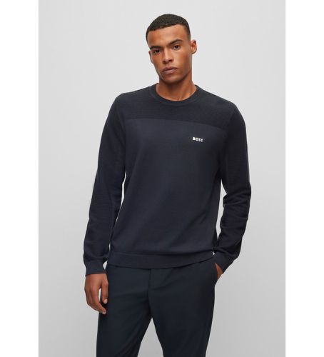 Til mænd. 50498559 Momentum Dry Flex Jersey navy (S), Casual, Polyester, Lange ærmer, Blå - BOSS - Modalova