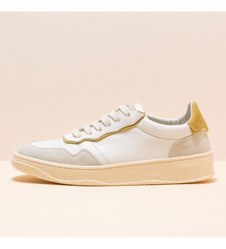 Unisex. 2584012B6005_017 Sneakers i læder N5840 Multimateriale , (36), Stof, Fast, 1-3 cm, Blonder, Casual - El Naturalista - Modalova