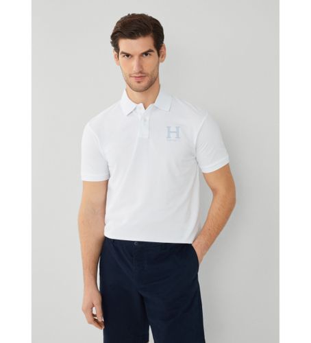 Til mænd. HM563310 Heritage H Logo poloshirt (XXL), Casual, Bomuld, Klassisk, Korte ærmer - Hackett London - Modalova