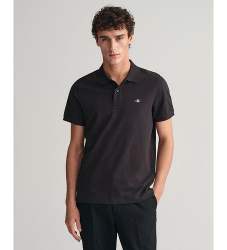 Til mænd. 2210 Polo Piqué Regular Fit Shield (L), Casual, Bomuld, Korte ærmer - Gant - Modalova