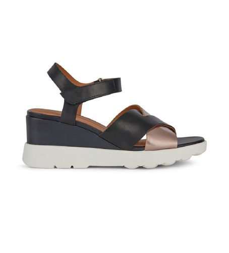 Til kvinder. D45G0C 043CF Sandaler D Spherica Ec6 -Højde 7,5 cm kile (40), 5-8 cm, Velcro, Casual - GEOX - Modalova