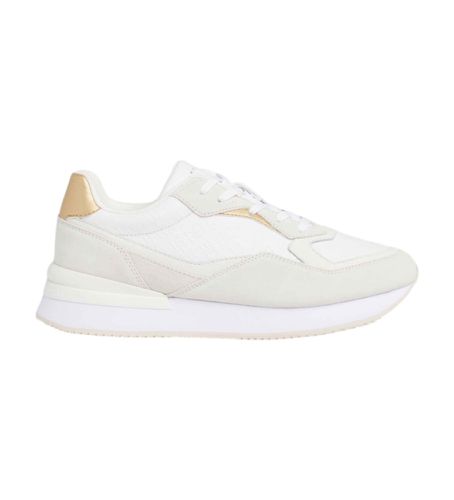 Til kvinder. FW0FW07816 Lux Monogram Sneakers i (36), 1-3 cm, Blonder, Casual - Tommy Hilfiger - Modalova