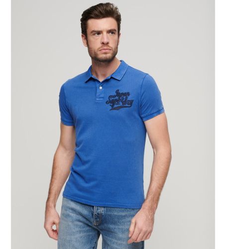 Til mænd. M1110349A Polo Applique Classic Fit (M), Casual, Bomuld, Korte ærmer - Superdry - Modalova