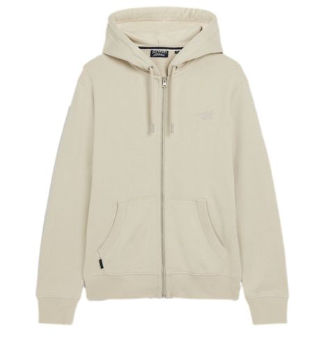 Til mænd. M2013585A Essential Logo Sweatshirt Zipper (S), Casual, Bomuld, Lange ærmer - Superdry - Modalova