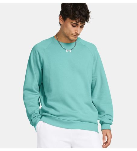 Til mænd. 1379755 UA Rival Fleece Crew Sweatshirt (XXL), Casual, Bomuld, Lange ærmer - Under Armour - Modalova