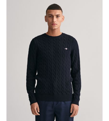 Til mænd. 8050601 Jumper med rund hals i bomuldsstrik (XS), Casual, Lange ærmer - Gant - Modalova