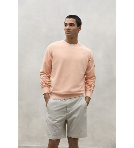 Til mænd. MCMGASTBERJA0863S24-123 Sweatshirt Berja nude (S), Casual, Lange ærmer, Hudfarvet, Økologisk bomuld, Bæredygtig - ECOALF - Modalova