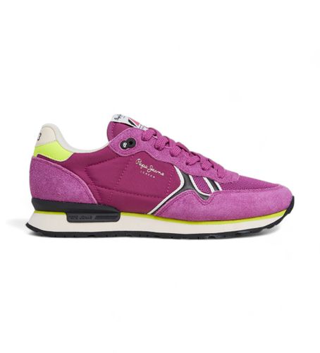 Til kvinder. PLS40025 Brit Fun Lilac Sneakers i (36), Fast, Blonder, Casual, Lilla - Pepe Jeans - Modalova