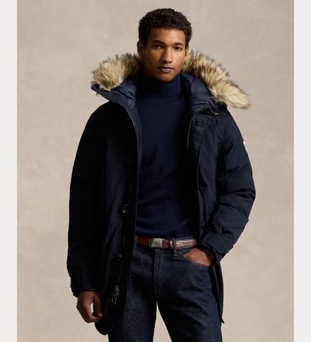 Til mænd. 710940235002 Parka Annex navy (L), Casual, Lange ærmer, Genanvendt polister, Bæredygtig, Blå - Polo Ralph Lauren - Modalova