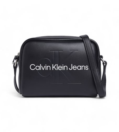 Til kvinder. K60K612220 messengertaske med logo (OSFA), Casual, Polyuretan, Økologisk bomuld - Calvin Klein Jeans - Modalova