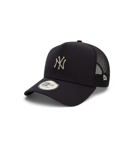 Til mænd. 60565182 Metallic Trucker Cap New York Yankees navy (OSFA), Casual, Bomuld, Blå - New Era - Modalova