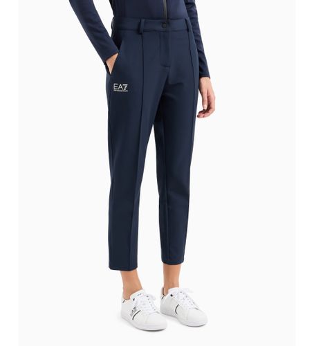 Til kvinder. 6DTP25_TNGWZ Ventus7 pro-bukser i navy teknisk stof (L), Casual, Sport, Multisport, Polyester, Blå - EA7 - Modalova