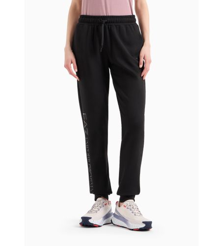 Til kvinder. 6DTP62_TJZEZ Skinnende sweatpants i strækbomuld, (S), Casual, Sport, Multisport - EA7 - Modalova