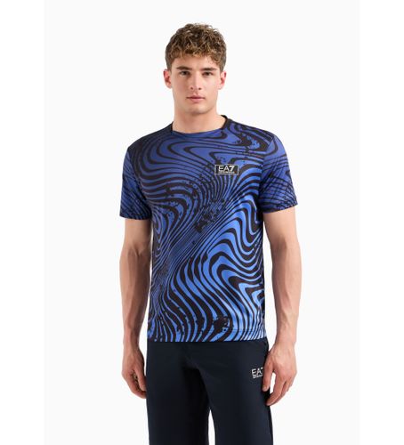 Til mænd. 6DPT17_PJPCZ Tennis Pro T-shirt med rund hals i teknisk stof VENTUS7 (M), Sport, Multisport, Polyester, Korte ærmer - EA7 - Modalova