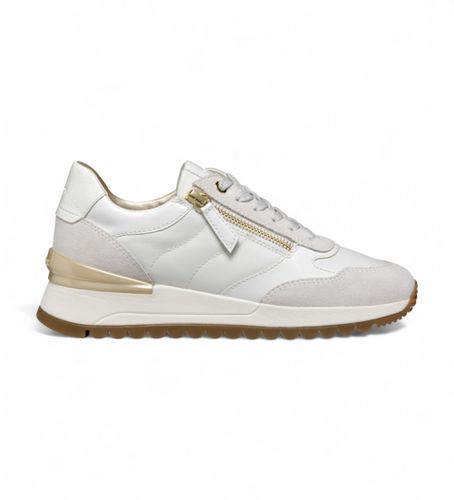 Til kvinder. D4600A 08522 Desya Off-White -sneakers (39), Hvid, Fast, 1-3 cm, Lynlås, Casual - GEOX - Modalova