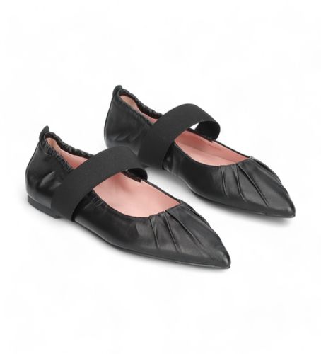 Til kvinder. 51644 Ballerinaer Ella (36), Læder, Fast, 1-3 cm, Ingen, Casual - Pretty Ballerinas - Modalova