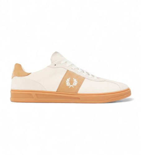 Til mænd. B8325-X44 Lædersko B4 (40), Fast, Blonder, Casual - Fred Perry - Modalova