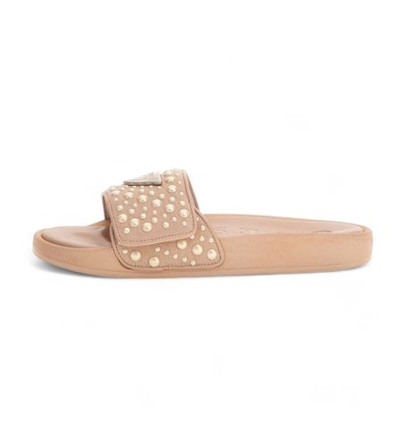 Til kvinder. FLGCANFAB19 Callen nude flip flops (36), Fast, Velcro, Casual, Badetøj, Hudfarvet - Guess - Modalova