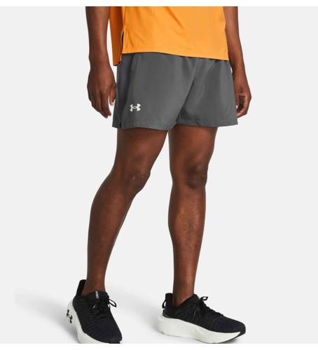 Til mænd. 1382617 Shorts Launch grey (S), Sport, Grå, Løb, Multisport, Polyester - Under Armour - Modalova