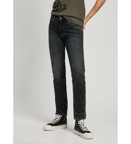 Til kvinder. PL204730XH7 Lige jeans Mw (25/28), Casual, Bomuld, Denim, Bæredygtig - Pepe Jeans - Modalova