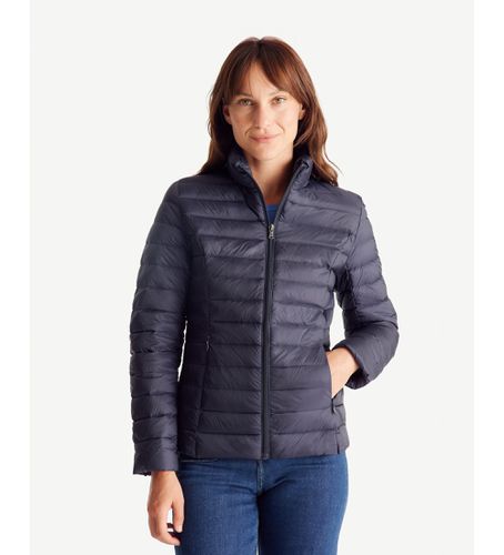 Til kvinder. P000WDOW02 Letvægtsdunfrakke Cha navy (XS), Casual, Polyester, Blå - JOTT - Modalova