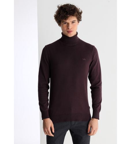 Til mænd. 171513125 Basic pullover med broderet logo i (M), Casual, Bomuld - Lois Jeans - Modalova