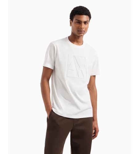 Til mænd. 6DZTJHZJ8EZ1116 Kortærmet bomuldsstrik-T-shirt (L), Casual, Korte ærmer - Armani Exchange - Modalova