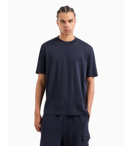 Til mænd. 6DZTJRZJ9AZ1510 Navy kortærmet t-shirt (XS), Casual, Bomuld, Korte ærmer, Blå - Armani Exchange - Modalova