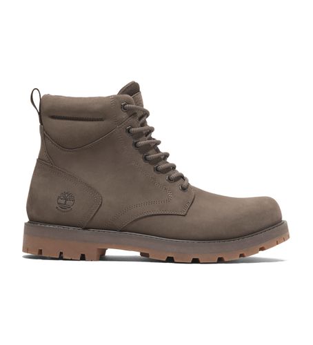 Til mænd. TB0A69UHEM51 Britton Road brune vandtætte læderstøvler med snørebånd midt på læggen (41), Fast, Blonder, Casual - Timberland - Modalova