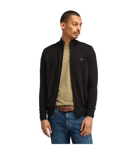 Til mænd. TB0A2BMZX651 Williams River Zip Pullover (S), Casual, Økologisk bomuld, Bæredygtig - Timberland - Modalova