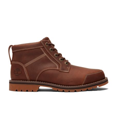 Til mænd. TB0A2NFPF131 Brune Larchmont chukka-støvler med snørebånd i til mellemkalven (40), Fast, Blonder, Casual - Timberland - Modalova